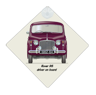 Rover 95 1962-64 Car Window Hanging Sign